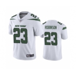 Men's New York Jets #23 James Robinson White Vapor Untouchable Limited Stitched Jersey