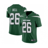 Men's New York Jets #26 Le'Veon Bell Green Team Color Vapor Untouchable Limited Player Football Jersey