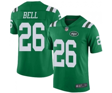 Men's New York Jets #26 Le'Veon Bell Limited Green Rush Vapor Untouchable Football Jersey