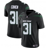 Men's New York Jets #31 Tarik Cohen Black Vapor Untouchable Limited Football Stitched Jersey