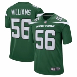 Men's New York Jets #56 Quincy Williams Nike Gotham Green Limited Jersey