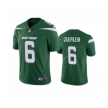 Men's New York Jets #6 Greg Zuerlein Green Vapor Untouchable Limited Stitched Jersey