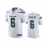 Men's New York Jets #6 Greg Zuerlein White Vapor Untouchable Limited Stitched Jersey