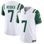 Men's New York Jets #7 Haason Reddick White 2024 Classic Alternate Vapor F.U.S.E. Limited Football Stitched Jersey