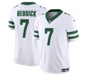 Men's New York Jets #7 Haason Reddick White 2024 F.U.S.E. Vapor Limited Football Stitched Jersey