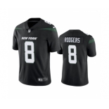 Men's New York Jets #8 Aaron Rodgers Black Vapor Untouchable Limited Stitched Jersey