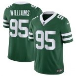 Men's New York Jets #95 Garrett Wilson Green 2024 F.U.S.E. Vapor Limited Football Stitched Jersey