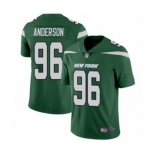 Men's New York Jets #96 Henry Anderson Green Team Color Vapor Untouchable Limited Player Football Jersey