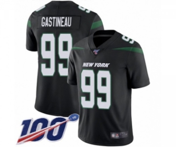 Men's New York Jets #99 Mark Gastineau Black Alternate Vapor Untouchable Limited Player 100th Season Football Jersey