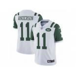 Men's Nike New York Jets #11 Robby Anderson Vapor Untouchable Limited White NFL Jersey