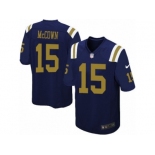 Men's Nike New York Jets #15 Josh McCown Limited Navy Blue Alternate NFL Jersey