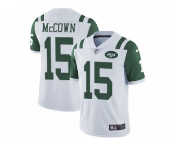 Men's Nike New York Jets #15 Josh McCown Vapor Untouchable Limited White NFL Jersey