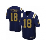 Men's Nike New York Jets #18 ArDarius Stewart Limited Navy Blue Alternate NFL Jersey