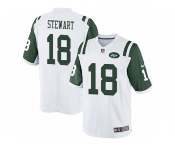 Men's Nike New York Jets #18 ArDarius Stewart Limited White NFL Jersey