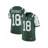 Men's Nike New York Jets #18 ArDarius Stewart Vapor Untouchable Limited Green Team Color NFL Jersey