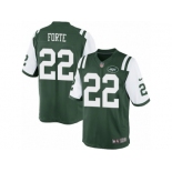 Men's Nike New York Jets #22 Matt Forte Limited Green Team Color NFL Jersey