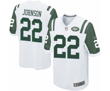 Men's Nike New York Jets #22 Trumaine Johnson Game White NFL Jersey