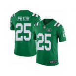 Men's Nike New York Jets #25 Calvin Pryor Limited Green Rush NFL Jersey