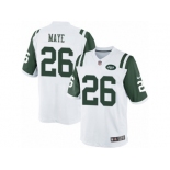 Men's Nike New York Jets #26 Marcus Maye Limited White NFL Jersey