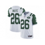 Men's Nike New York Jets #26 Marcus Maye Vapor Untouchable Limited White NFL Jersey