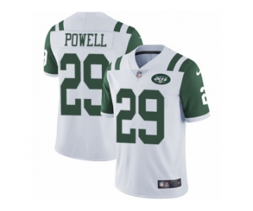 Men's Nike New York Jets #29 Bilal Powell Vapor Untouchable Limited White NFL Jersey