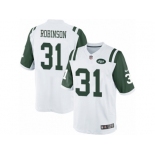 Men's Nike New York Jets #31 Khiry Robinson Limited White NFL Jersey