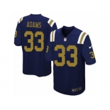 Men's Nike New York Jets #33 Jamal Adams Limited Navy Blue Alternate NFL Jersey