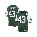 Men's Nike New York Jets #43 Julian Howsare Limited Green Team Color NFL Jersey