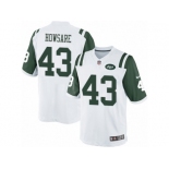 Men's Nike New York Jets #43 Julian Howsare Limited White NFL Jersey