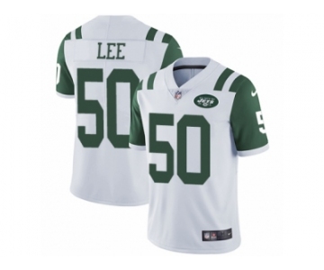 Men's Nike New York Jets #50 Darron Lee Vapor Untouchable Limited White NFL Jersey