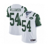 Men's Nike New York Jets #54 Avery Williamson White Vapor Untouchable Limited Player NFL Jersey