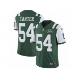 Men's Nike New York Jets #54 Bruce Carter Vapor Untouchable Limited Green Team Color NFL Jersey