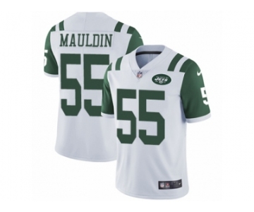 Men's Nike New York Jets #55 Lorenzo Mauldin Vapor Untouchable Limited White NFL Jersey