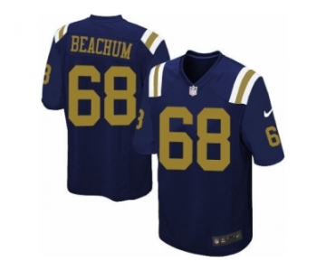 Men's Nike New York Jets #68 Kelvin Beachum Limited Navy Blue Alternate NFL Jersey