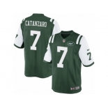 Men's Nike New York Jets #7 Chandler Catanzaro Limited Green Team Color NFL Jersey