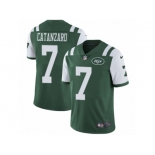 Men's Nike New York Jets #7 Chandler Catanzaro Vapor Untouchable Limited Green Team Color NFL Jersey