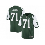 Men's Nike New York Jets #71 Ben Ijalana Limited Green Team Color NFL Jersey