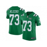 Men's Nike New York Jets #73 Joe Klecko Limited Green Rush NFL Jersey