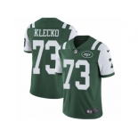 Men's Nike New York Jets #73 Joe Klecko Vapor Untouchable Limited Green Team Color NFL Jersey