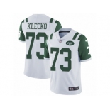 Men's Nike New York Jets #73 Joe Klecko Vapor Untouchable Limited White NFL Jersey