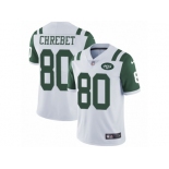 Men's Nike New York Jets #80 Wayne Chrebet Vapor Untouchable Limited White NFL Jersey