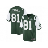 Men's Nike New York Jets #81 Quincy Enunwa Limited Green Team Color NFL Jersey