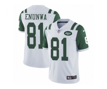 Men's Nike New York Jets #81 Quincy Enunwa Vapor Untouchable Limited White NFL Jersey