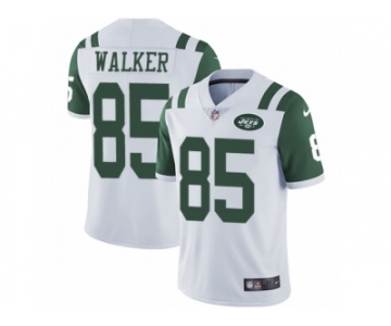 Men's Nike New York Jets #85 Wesley Walker Vapor Untouchable Limited White NFL Jersey