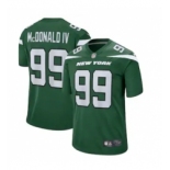 Men's Nike New York Jets #99 Will McDonald IV Gotham Green 2023 NFL Draft First Round Pick Jersey