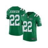 Nike New York Jets #22 Trumaine Johnson Green Men Stitched NFL Limited Rush Jersey