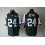 nike nfl jerseys new york jets #24 revis green[nike limited]