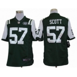 nike nfl jerseys new york jets #57 scott green[nike limited]