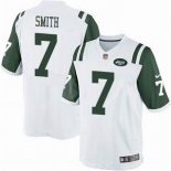 nike nfl jerseys new york jets #7 smith white[nike limited]