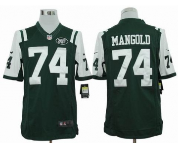 nike nfl jerseys new york jets #74 nick mangold green[nike limited]